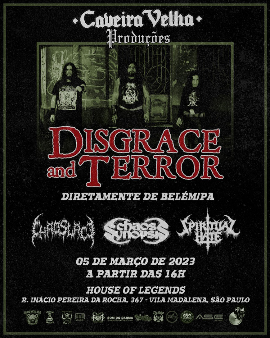 Disgrace And Terror Legends