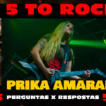 5 to Rock: Prika Amaral abre o jogo sobre carreira e os bastidores da Nervosa Capaprika